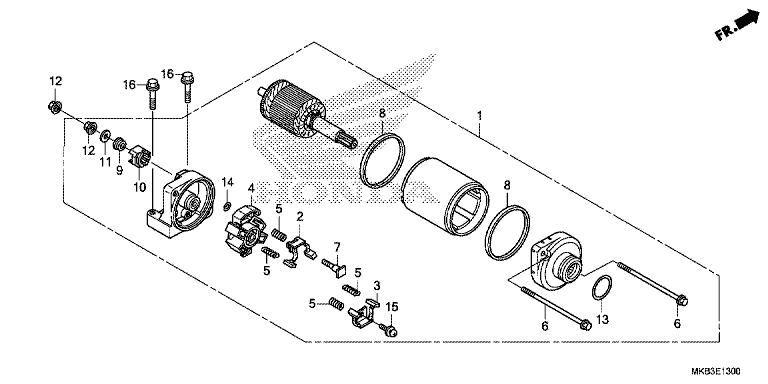 STARTING MOTOR