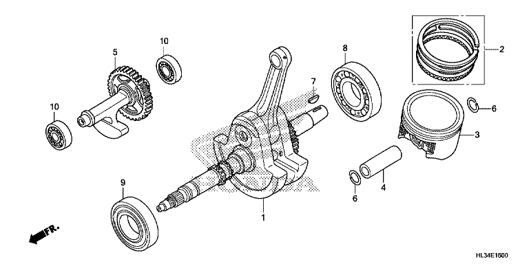 CRANKSHAFT/PISTON