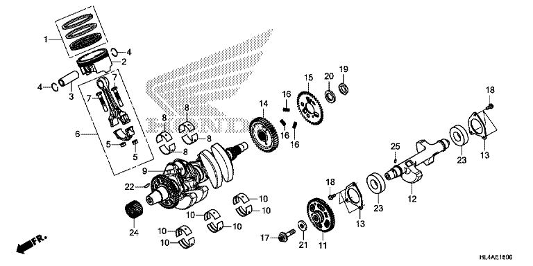 CRANKSHAFT/PISTON