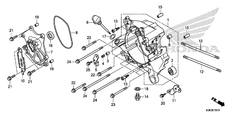 RIGHT CRANKCASE