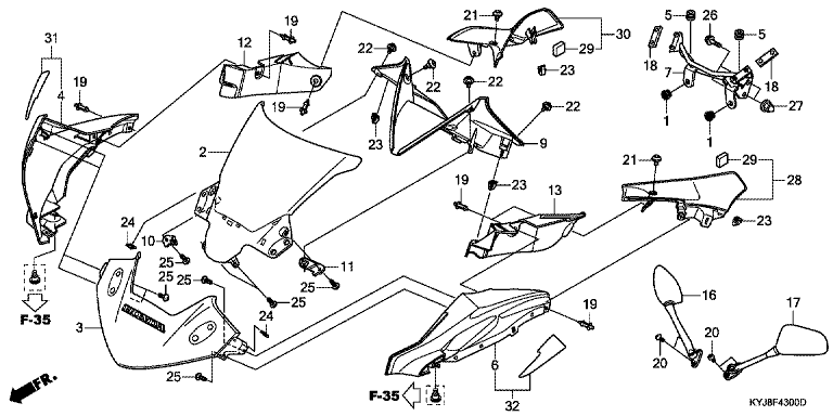 UPPER COWL