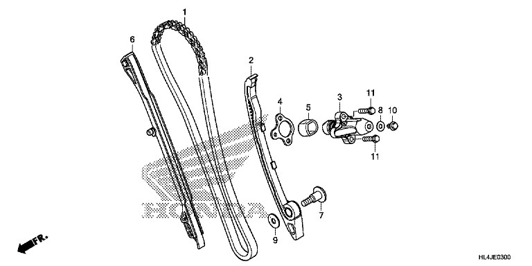 CAM CHAIN/TENSIONER