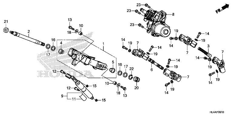 STEERING SHAFT (EPS)