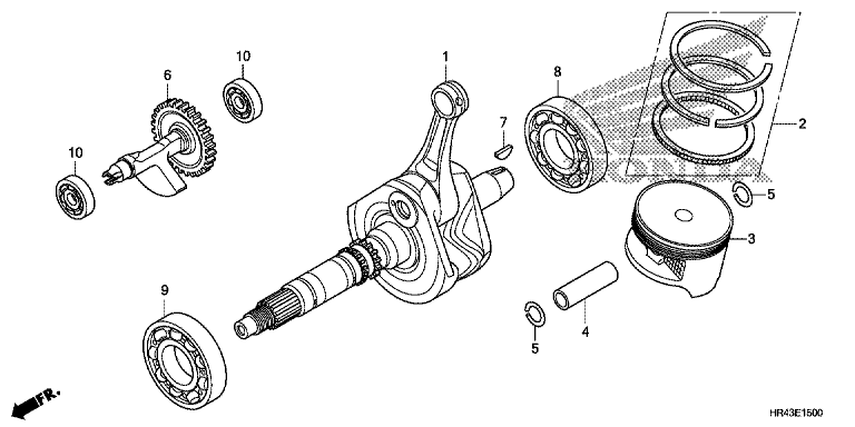 CRANKSHAFT/PISTON