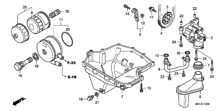 OIL PAN/OIL PUMP