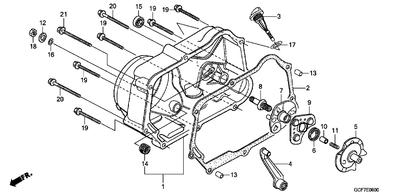 CRANKCASE COVER