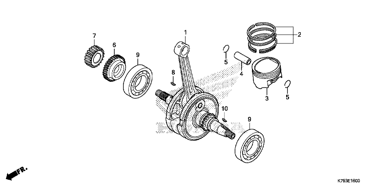 CRANKSHAFT/PISTON