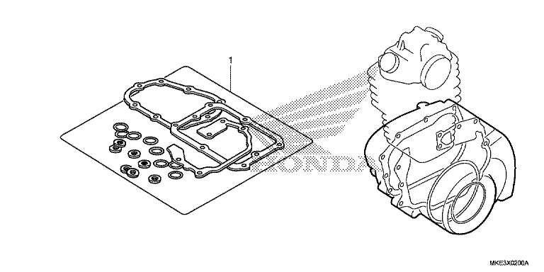 GASKET KIT B (BOTTOM END)