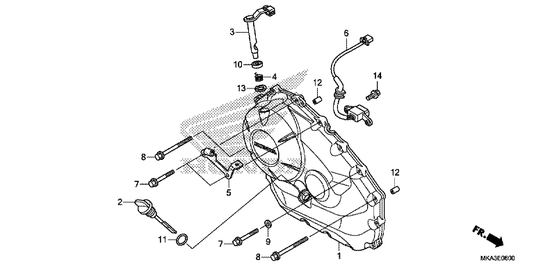 RIGHT CRANKCASE COVER