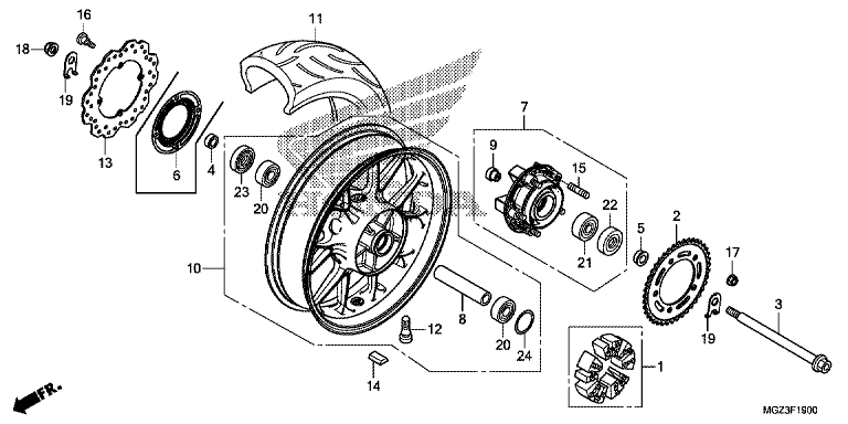 REAR WHEEL