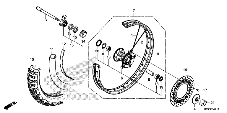 FRONT WHEEL