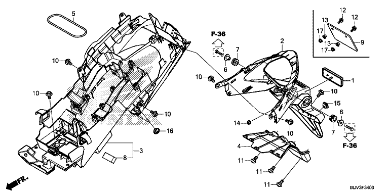 REAR FENDER