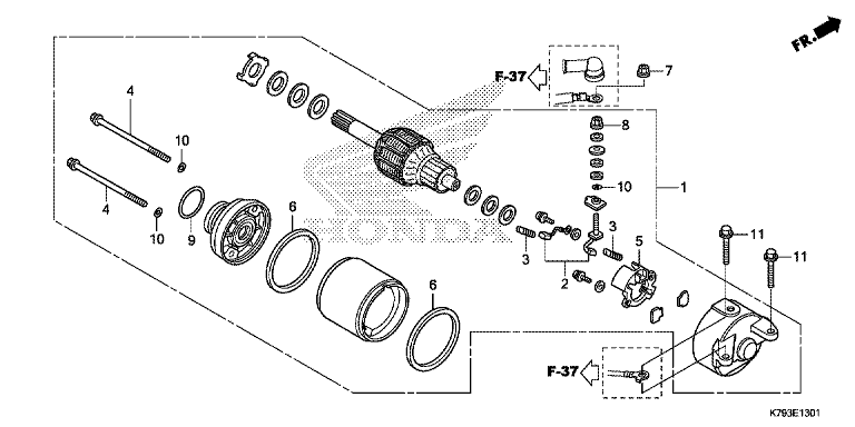 STARTER MOTOR