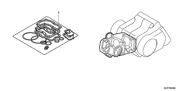 GASKET KIT A