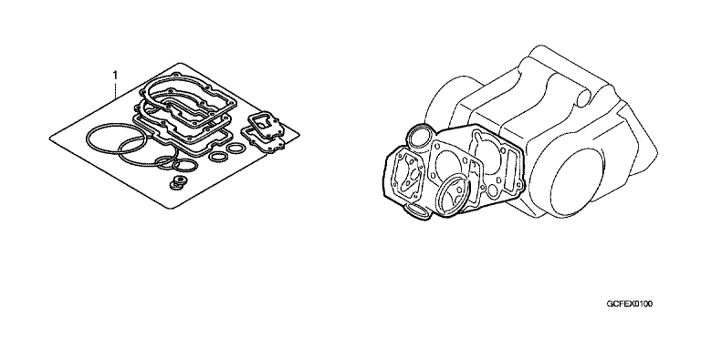 GASKET KIT A