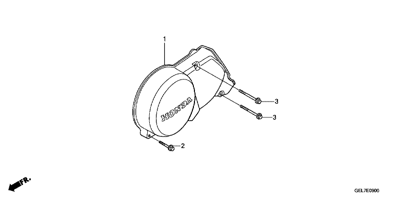 LEFT CRANKCASE COVER