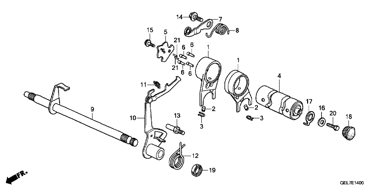 GEARSHIFT DRUM