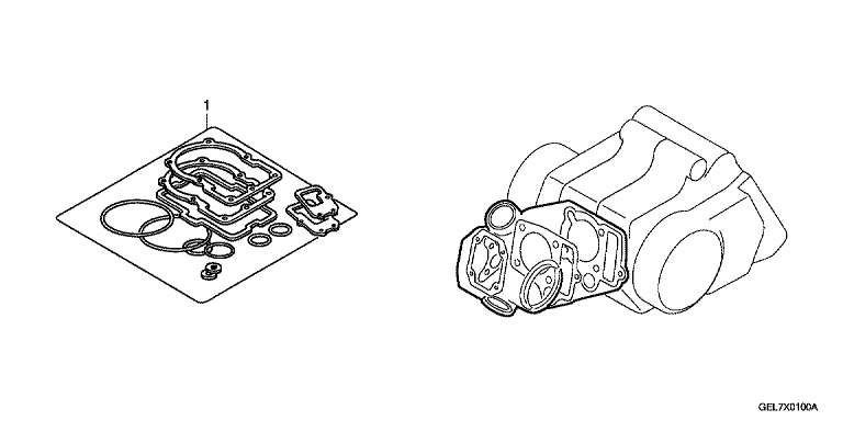 GASKET KIT A