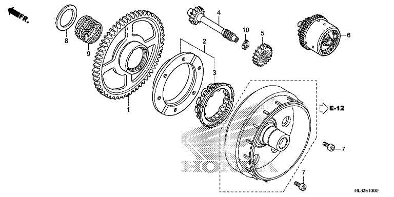 STARTING GEAR