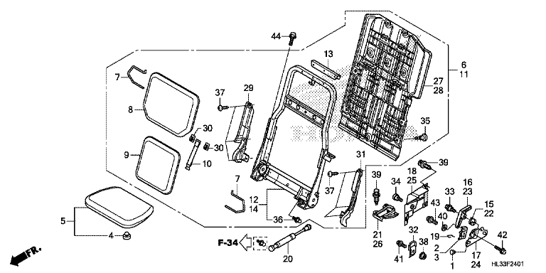 REAR SEAT