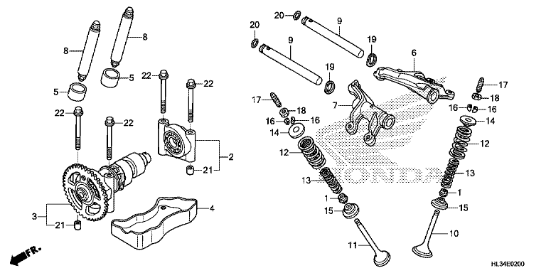 CAMSHAFT/VALVE