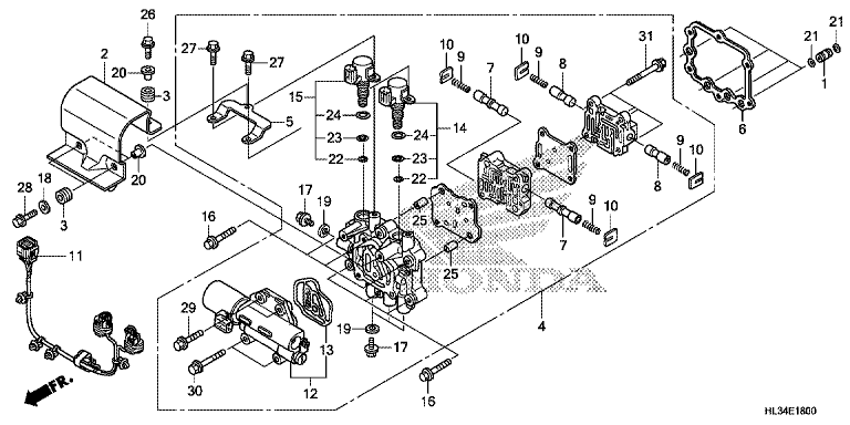 MAIN VALVE BODY