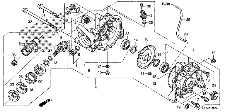 FINAL DRIVEN GEAR