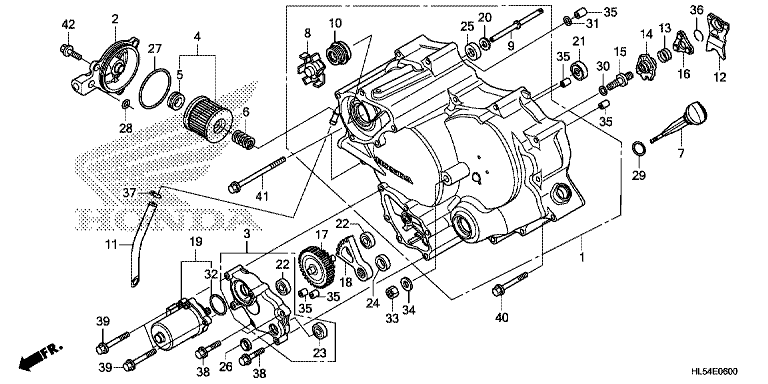 FRONT CRANKCASE COVER