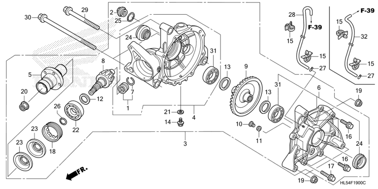 FINAL DRIVEN GEAR