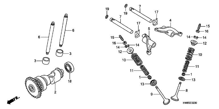 CAMSHAFT/VALVE