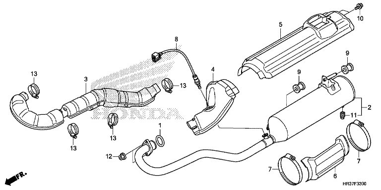 EXHAUST MUFFLER