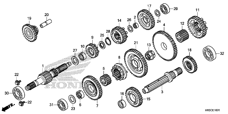 TRANSMISSION (TRX420FE1/FM1/FM2/TE1/TM1)