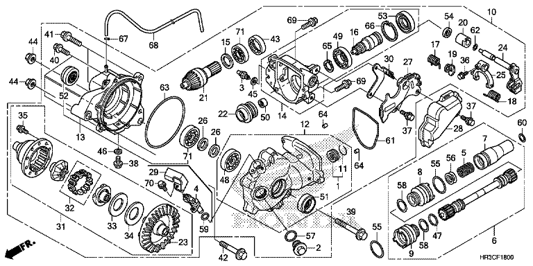 FRONT FINAL GEAR