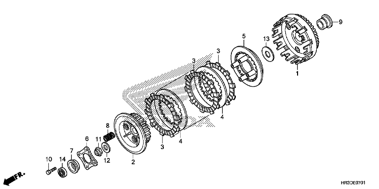 CLUTCH (TRX420FE1/FM1/FM2/TE1/TM1)