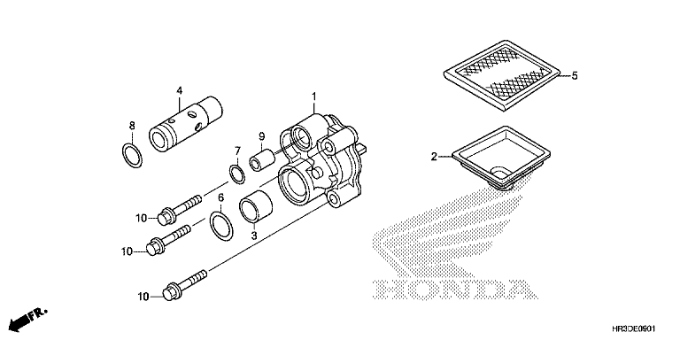 OIL PUMP (TRX420FE1/FM1/FM2/TE1/TM1)