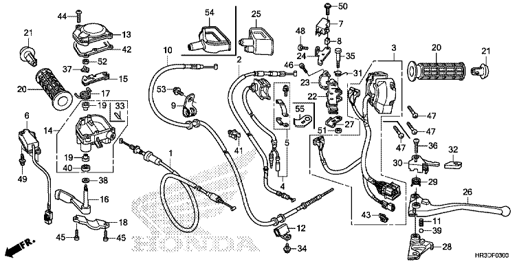 HANDLE LEVER/SWITCH/CABLE