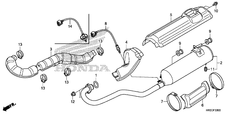 EXHAUST MUFFLER