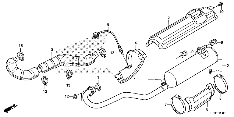 EXHAUST MUFFLER