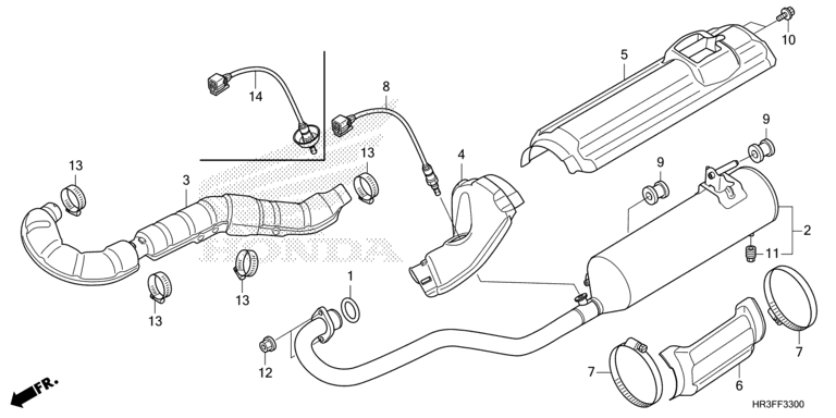 EXHAUST MUFFLER