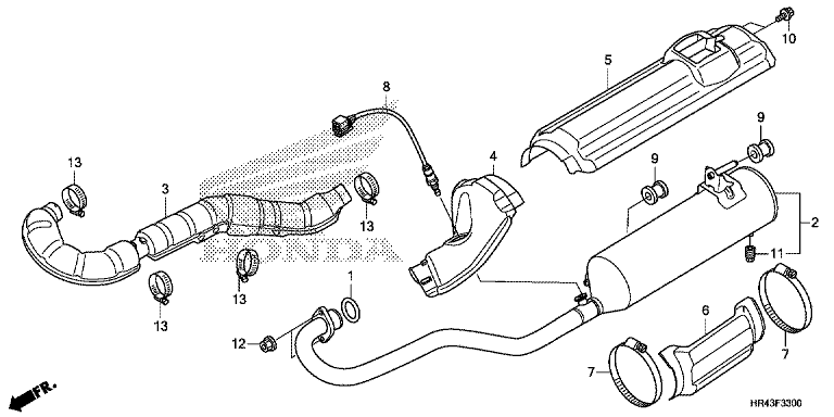 EXHAUST MUFFLER