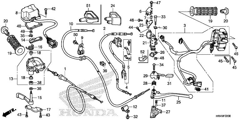 HANDLE LEVER/SWITCH/CABLE