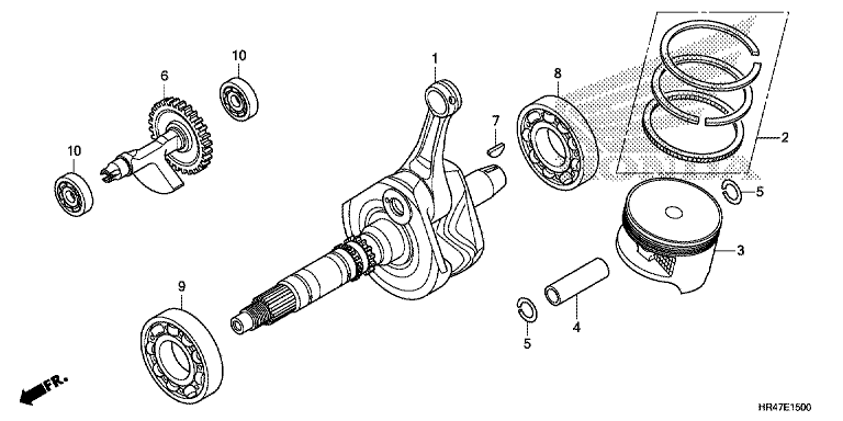 CRANKSHAFT/PISTON