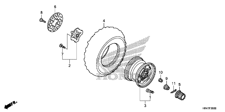 FRONT WHEEL