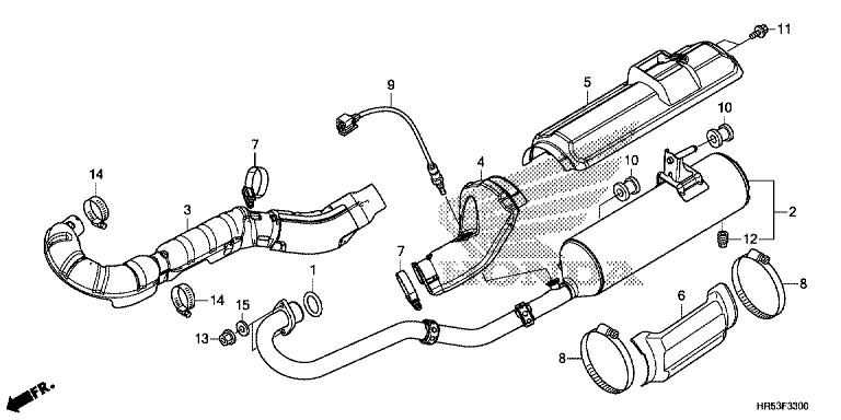 EXHAUST MUFFLER