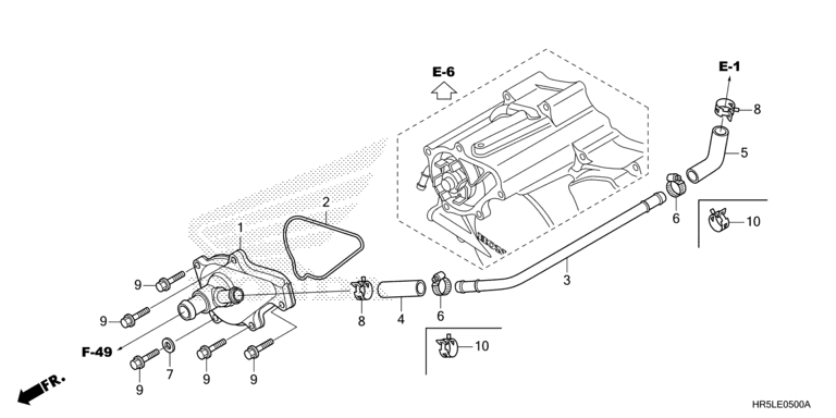 WATER PUMP COVER