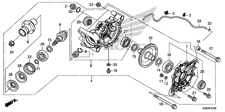 REAR FINAL GEAR