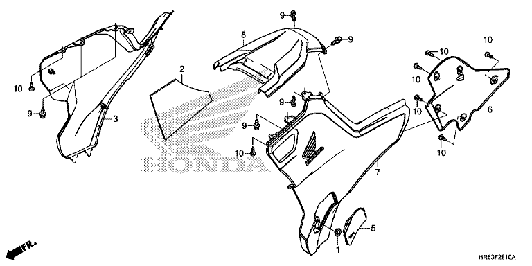 SIDE COVER/TANK COVER