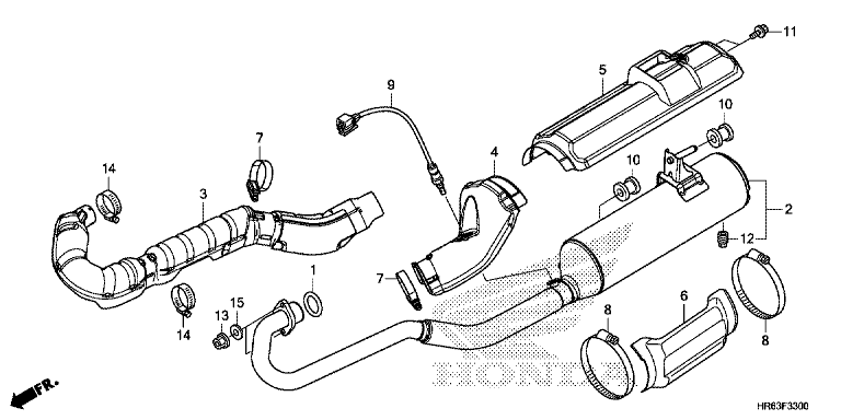 EXHAUST MUFFLER