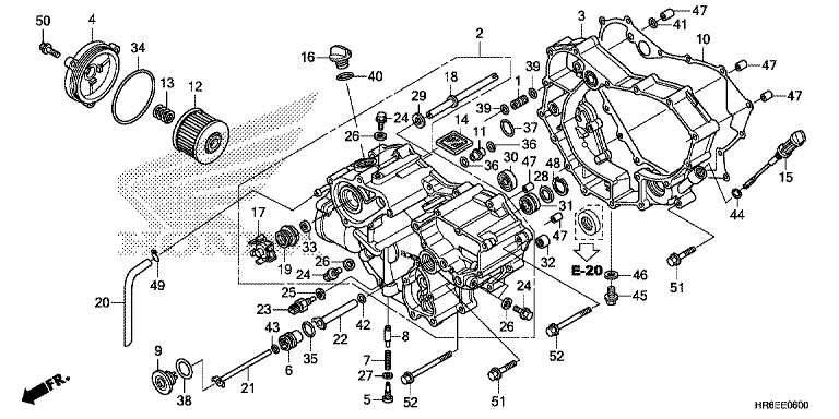 FRONT CRANKCASE COVER