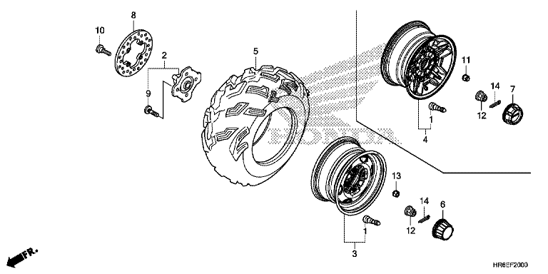 FRONT WHEEL